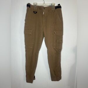 Diesel Cotton Khaki Multipocket Casual  Cargo Pants 30x26 AdjuatablWaist & Ankle